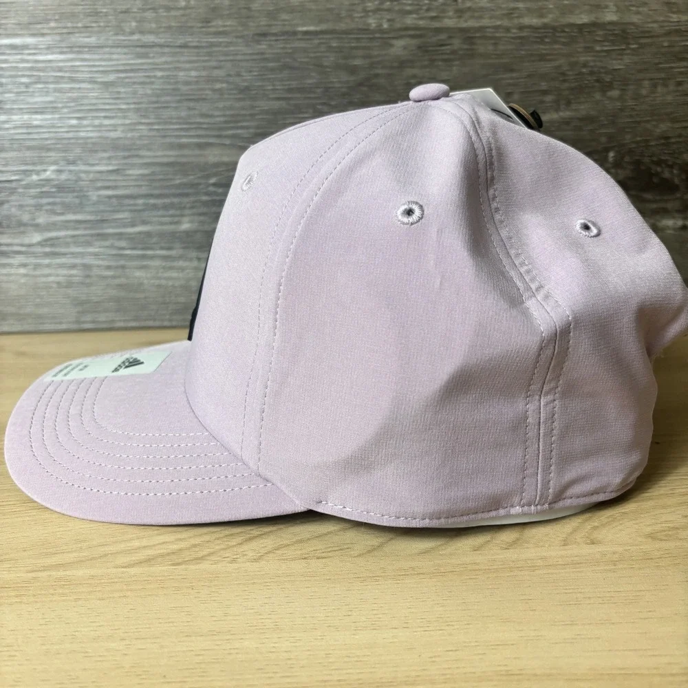 Adidas Hat Cap Snap Back Fig Purple Performance Gym AEROREADY UPF 50 NWT